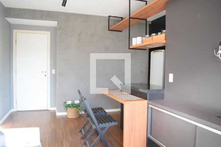 Sala de apartamento para alugar com 1 quarto, 50m² em Rebouças, Curitiba