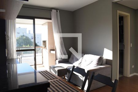 Sala de apartamento para alugar com 1 quarto, 50m² em Rebouças, Curitiba
