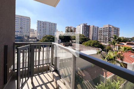 Sacada de apartamento à venda com 1 quarto, 36m² em Indianópolis, São Paulo