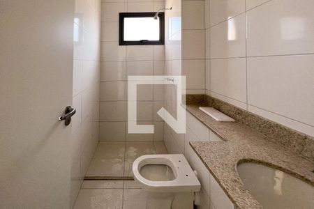 Banheiro de kitnet/studio à venda com 1 quarto, 25m² em Indianópolis, São Paulo