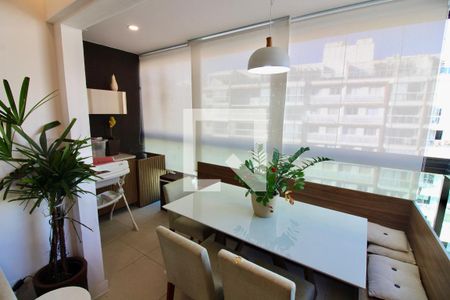 Varanda da Sala de apartamento à venda com 3 quartos, 144m² em Recreio dos Bandeirantes, Rio de Janeiro