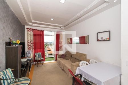 Sala de apartamento à venda com 1 quarto, 47m² em Vigário Geral, Rio de Janeiro