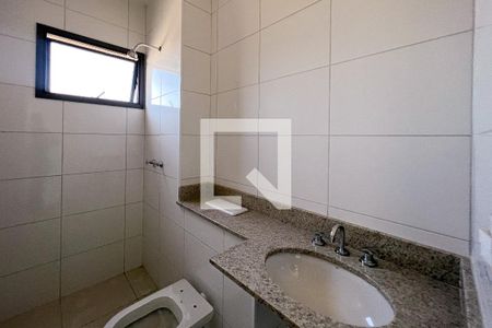 Banheiro de kitnet/studio à venda com 1 quarto, 25m² em Indianópolis, São Paulo
