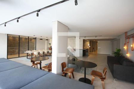 Studio à venda com 44m², 1 quarto e sem vagaSalão de Festas