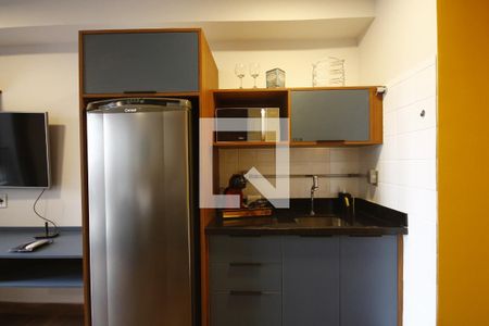 Studio à venda com 44m², 1 quarto e sem vagaCozinha