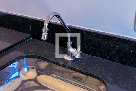 Cozinha de kitnet/studio à venda com 1 quarto, 25m² em Indianópolis, São Paulo