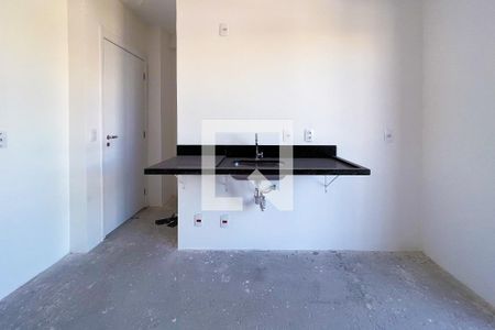 Cozinha de kitnet/studio à venda com 1 quarto, 25m² em Indianópolis, São Paulo