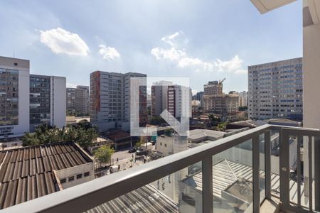 Varanda de kitnet/studio à venda com 1 quarto, 25m² em Indianópolis, São Paulo