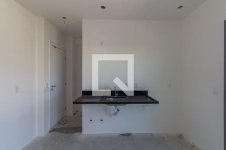 Cozinha de kitnet/studio à venda com 1 quarto, 25m² em Indianópolis, São Paulo