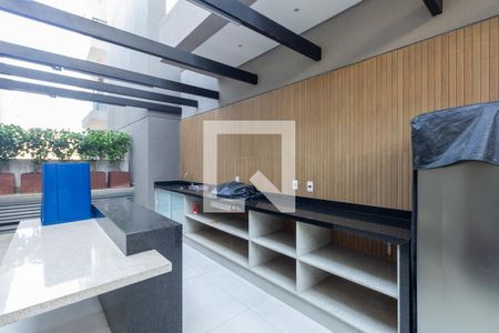 Studio à venda com 35m², 1 quarto e sem vagaChurrasqueira