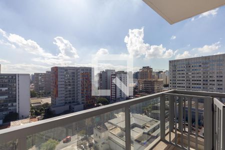 Varanda de kitnet/studio à venda com 1 quarto, 36m² em Indianópolis, São Paulo