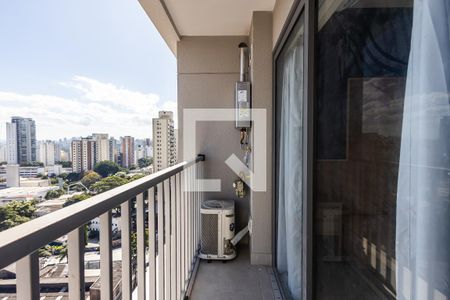 Varanda de apartamento para alugar com 1 quarto, 27m² em Pinheiros, São Paulo
