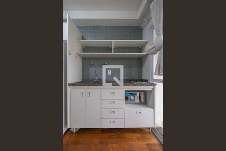 Sala/Cozinha de apartamento para alugar com 1 quarto, 31m² em Vila Mariana, São Paulo