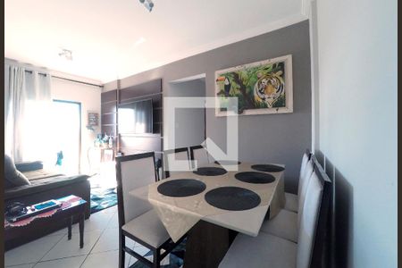 Sala de apartamento para alugar com 2 quartos, 68m² em Vila Guarani, Mauá