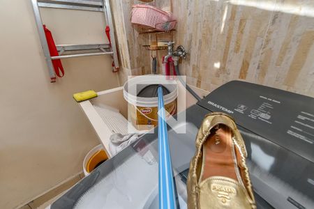 Área de Serviço de apartamento para alugar com 3 quartos, 110m² em Santa Efigênia, São Paulo