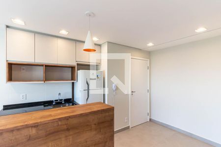 Sala/Cozinha de apartamento para alugar com 1 quarto, 40m² em Vila Clementino, São Paulo