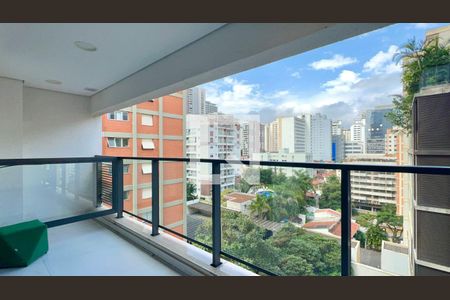 Varanda de apartamento para alugar com 1 quarto, 50m² em Pinheiros, São Paulo