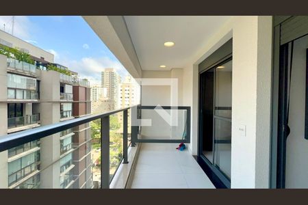 Varanda de apartamento para alugar com 1 quarto, 50m² em Pinheiros, São Paulo