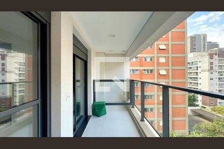 Varanda de apartamento para alugar com 1 quarto, 50m² em Pinheiros, São Paulo