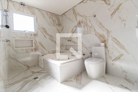 Casa de condomínio para alugar com 280m², 3 quartos e 2 vagasBanheiro da Suíte master