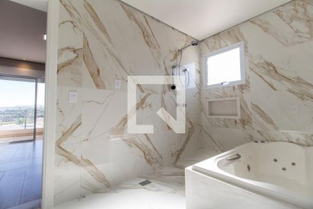 Casa de condomínio para alugar com 280m², 3 quartos e 2 vagasBanheiro da Suíte master