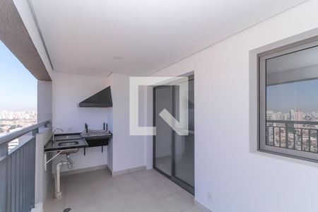 Varanda gourmet de apartamento à venda com 2 quartos, 64m² em Vila Prudente, São Paulo