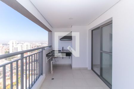 Varanda gourmet de apartamento à venda com 2 quartos, 64m² em Vila Prudente, São Paulo