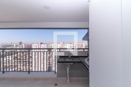 Varanda gourmet de apartamento à venda com 2 quartos, 64m² em Vila Prudente, São Paulo