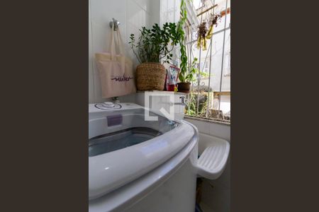 Apartamento para alugar com 55m², 1 quarto e sem vagaDetalhe da área de serviço 