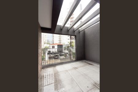 Varanda  de apartamento à venda com 3 quartos, 133m² em Moema, São Paulo