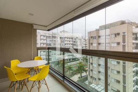 Varanda de apartamento para alugar com 2 quartos, 70m² em Recreio dos Bandeirantes, Rio de Janeiro