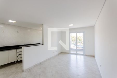 Sala de apartamento para alugar com 1 quarto, 60m² em Campestre, Santo André