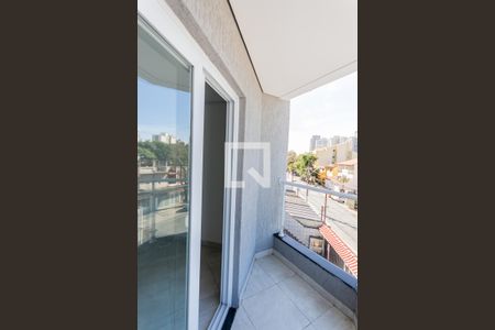Varanda da Sala de apartamento para alugar com 1 quarto, 60m² em Campestre, Santo André