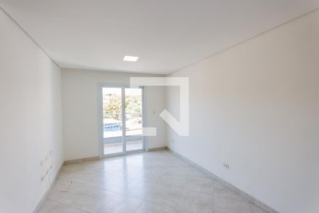 Sala de apartamento para alugar com 1 quarto, 60m² em Campestre, Santo André
