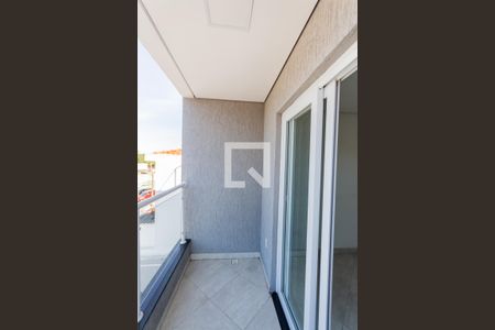 Varanda da Sala de apartamento para alugar com 1 quarto, 60m² em Campestre, Santo André