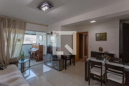 Sala de apartamento para alugar com 3 quartos, 90m² em Sagrada Família, Belo Horizonte