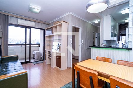 Sala de apartamento à venda com 2 quartos, 51m² em Consolação, São Paulo