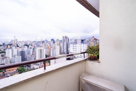 Sacada da Sala de apartamento à venda com 2 quartos, 51m² em Consolação, São Paulo