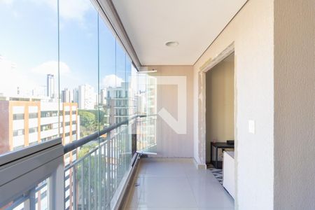 Varanda da Sala de apartamento para alugar com 2 quartos, 59m² em Jardim Vila Mariana, São Paulo