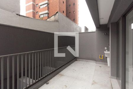 Varanda de apartamento à venda com 2 quartos, 94m² em Indianópolis, São Paulo