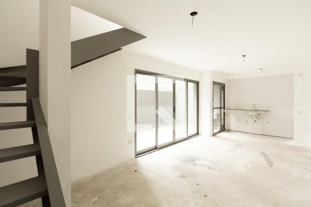 Sala/Cozinha de apartamento à venda com 2 quartos, 94m² em Indianópolis, São Paulo