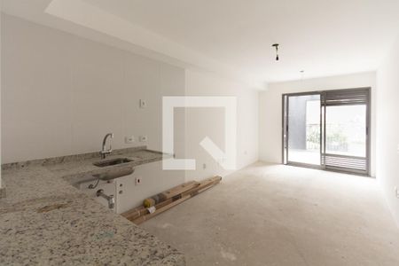 Sala/Cozinha de apartamento à venda com 2 quartos, 100m² em Indianópolis, São Paulo