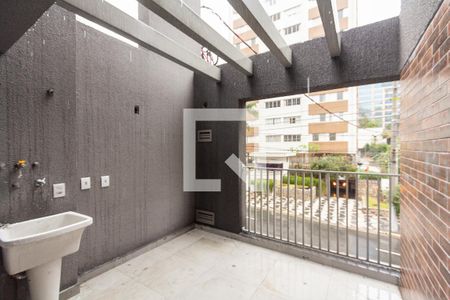 Varanda de apartamento à venda com 2 quartos, 100m² em Indianópolis, São Paulo