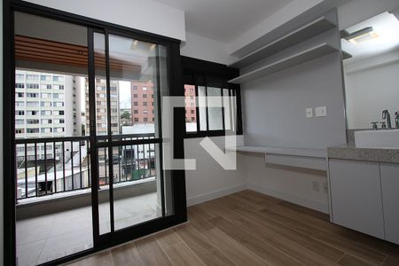 Studio - Quarto e Cozinha de kitnet/studio à venda com 1 quarto, 22m² em Jardim das Bandeiras, São Paulo