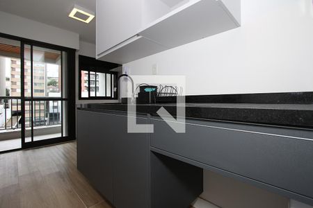 Studio - Quarto e Cozinha de kitnet/studio à venda com 1 quarto, 22m² em Jardim das Bandeiras, São Paulo