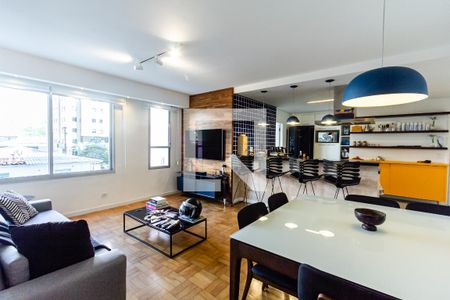 Sala de apartamento para alugar com 3 quartos, 103m² em Vila Uberabinha, São Paulo