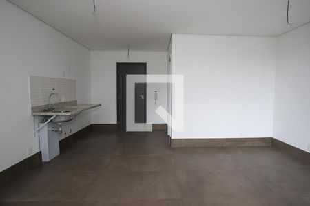 Studio - Quarto e Cozinha de kitnet/studio à venda com 1 quarto, 32m² em Pinheiros, São Paulo