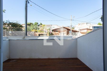 Vista da Suíte  de apartamento à venda com 3 quartos, 110m² em Candelária, Belo Horizonte