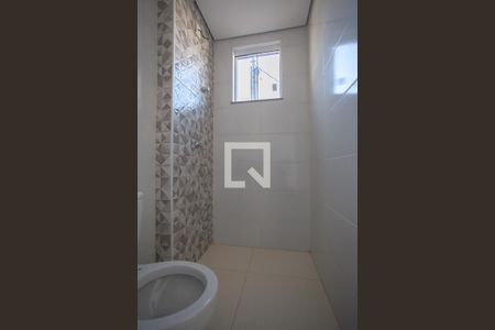 Banheiro da Suíte de apartamento à venda com 3 quartos, 110m² em Candelária, Belo Horizonte