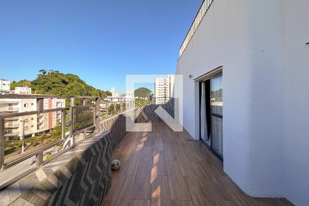 Varanda de apartamento para alugar com 5 quartos, 220m² em Balneario Cidade Atlantica, Guarujá